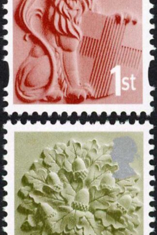 SGEN6b/7b/11b/17a England 2nd 1st 44p and 72p white borders HEAD TYPE 1 U/M