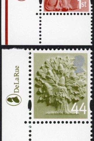 SGEN6b/7b/11b/17a England 2nd 1st 44p and 72p white borders HEAD TYPE 1 U/M