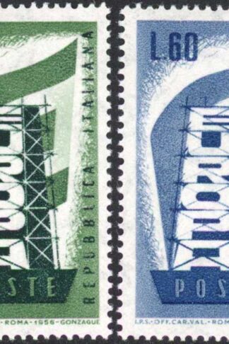 Italy SG937/8 1956 Europa U/M Cat 19.50 pounds