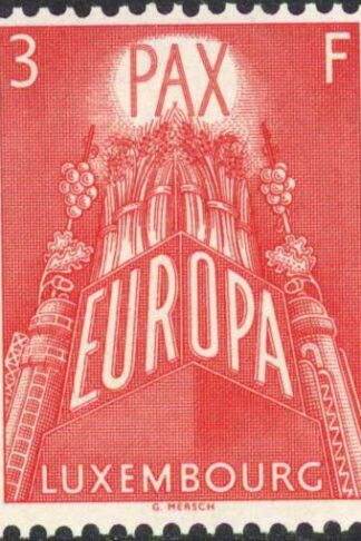 Luxembourg SG626/8 1957 Europa U/M Cat 292.50 pounds