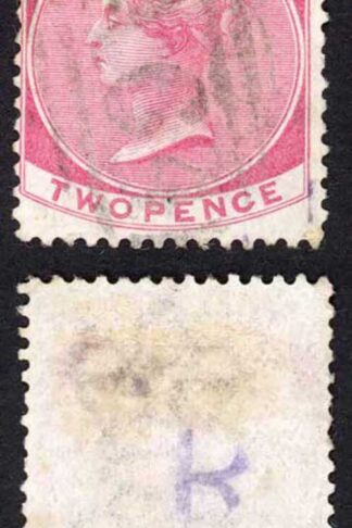 Jamaica SG9 2d Rose Wmk CC Port Antonio A64 Pmk