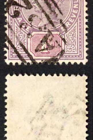 Jamaica SG27 1d Purple and Mauve Buff Bay A32 Pmk