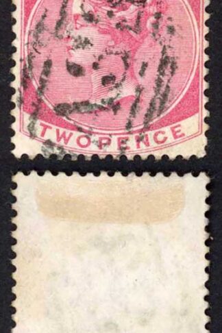 Jamaica SG9 2d Rose Wmk CC Chapeltown A33 Pmk
