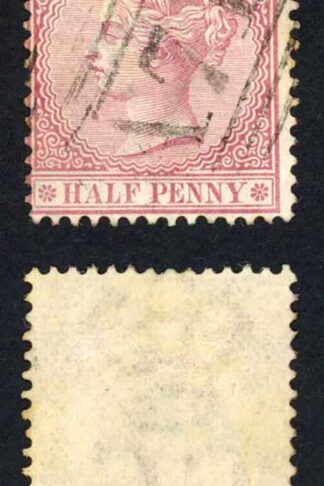 Jamaica SG7 1/2d Claret Wmk CC Rodney Hill A71 Pmk