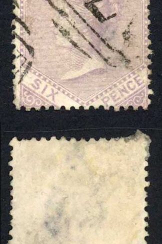 Jamaica SG5 6d Dull Lilac Wmk Pineapple (thin) St Anns Bay A73 Pmk