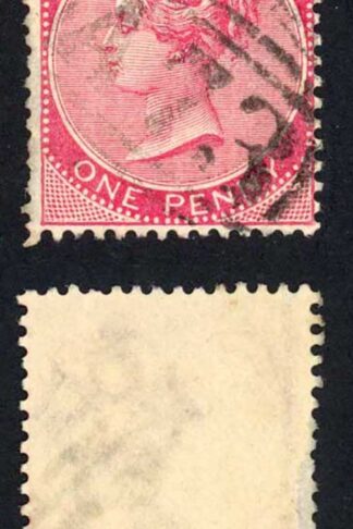 Jamaica SG18a 1d Carmine Wmk CA St Anns Bay A73 Pmk
