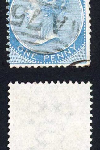 Jamaica SG8 1d Blue Wmk CC Savanna-La-Mar A75 Pmk