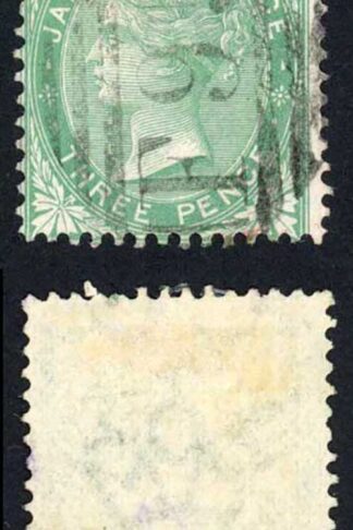 Jamaica SG10 3d Wmk CC Watson Hill F95 Pmk