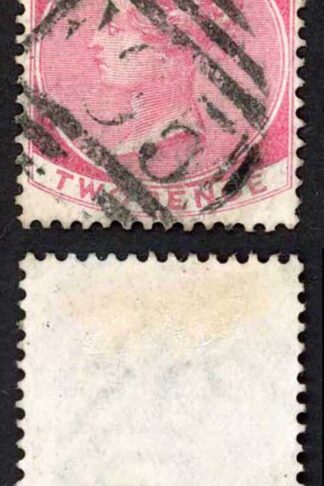 Jamaica SG9 2d Rose Wmk CC Watson Hill F95 Pmk