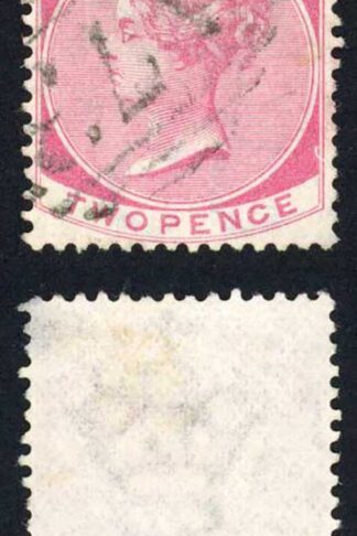 Jamaica SG9 2d Rose Wmk CC St Anns Bay A73 Pmk