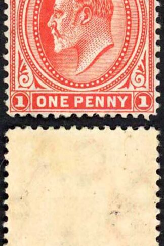 Falkland Is SG44 1d Vermilion wmk upright M/M  Cat 18 pounds