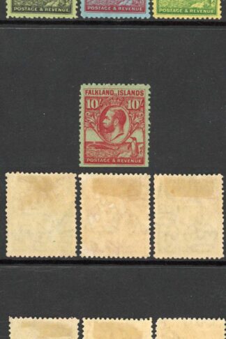 Falkland Is SG116/25 Penguin Set to 10/- M/M  Cat 491.75  pounds