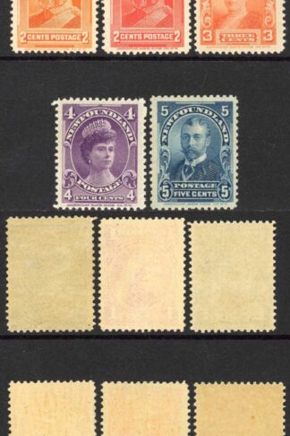 Newfoundland SG83/90 Set of 8 Mixture of M/M and U/M Cat 150++ pounds