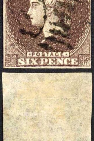 Ceylon SG6b 6d Deep Brown Cat 1000 pounds