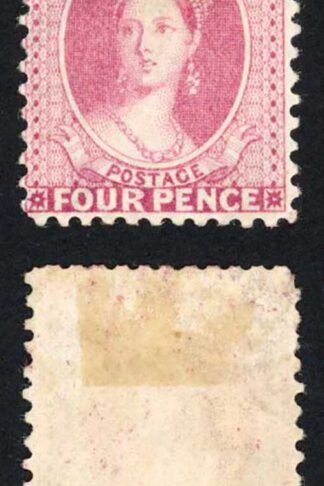Bahamas SG41 4d Rose Wmk CA perf 12 M/M Cat 550 pounds