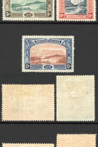 British Guiana SG216/21 QV Jubilee Set of 5 M/M Cat 130 pounds