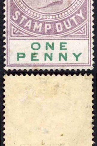 Sierra Leone SG54 1d opt Postage and Revenue M/M Cat 10 pounds