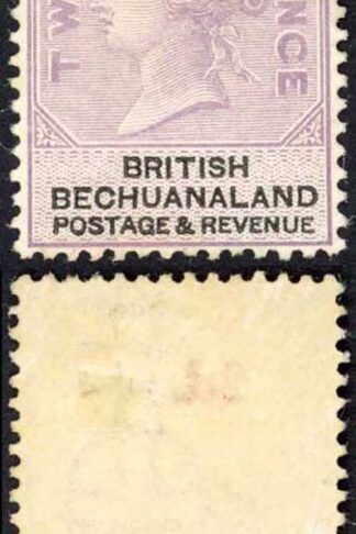 Bechuanaland SG11 2d Lilac and Black wmk Orb M/M Cat 120 pounds