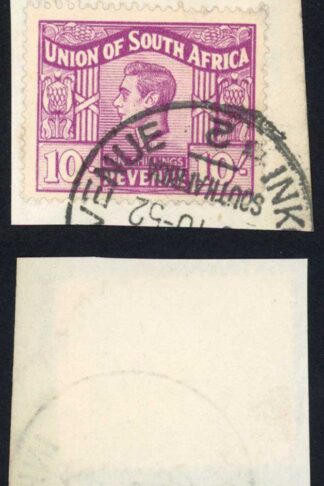 South Africa BF75 10/- purple