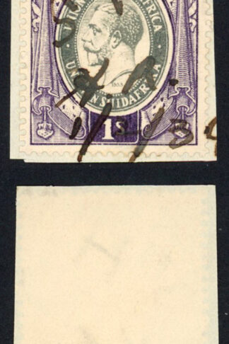South Africa BF21 1/- Purple and Grey