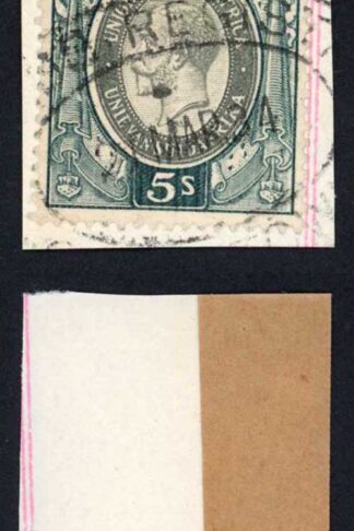 South Africa BF26 5/- Slate-green and Grey