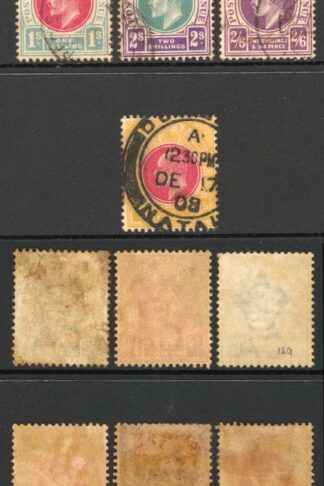 Natal SG127/39 1902 Set of 13 Used Cat 160 pounds