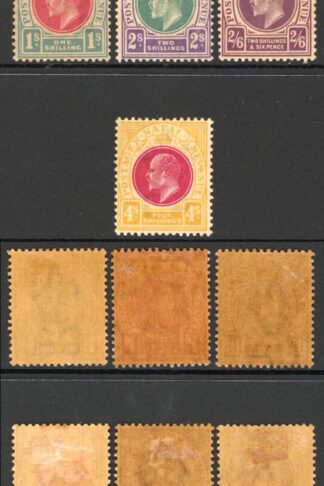 Natal SG127/39 1902 Set of 13 M/M (toned gum) Cat 275 pounds