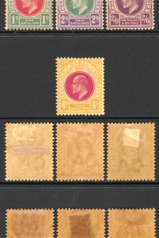 Natal SG127/39 1902 Set of 13 M/M (toned gum) Cat 275 pounds