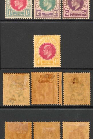 Natal SG127/39 1902 Set of 13 M/M (toned gum) Cat 275 pounds