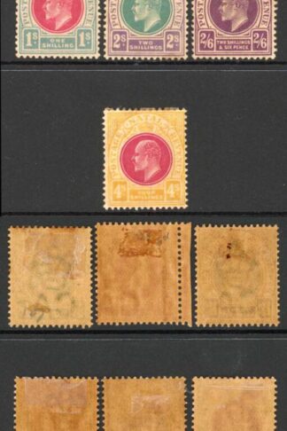 Natal SG127/39 1902 Set of 13 M/M (toned gum) Cat 275 pounds