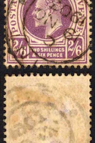 Natal SG138 2/6 Wmk CA Fine used Cat 15 pounds