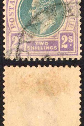 Natal SG137 2/- Wmk CA used Cat 12 pounds