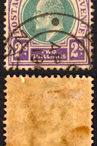 Natal SG137 2/- Wmk CA used Cat 12 pounds
