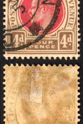 Natal SG133 4d Wmk CA used Cat 28 pounds