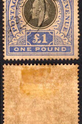 Natal SG142 One Pound Cat 95 pounds (Heavily Toned) Pietermaritzburg Pmk