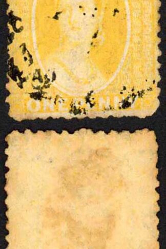 Natal BF77 1d Yellow Wmk CC See Footnote in SG under SG24