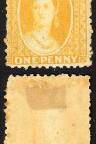 Natal BF77 1d Yellow Wmk CC See Footnote in SG under SG24 MINT