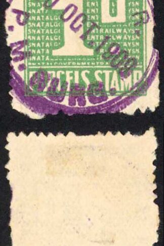 Natal Government Railways 1d Parcel Stamp