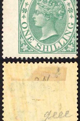 Natal SG25 1/- Green M/M Very Fine Cat 250 pounds