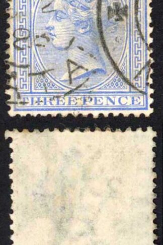 Natal SG100 3d Blue Wmk CA Cat 20 pounds