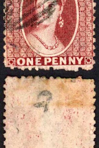 Natal SG20 1d Brown rose Wmk CC Cat 50 pounds