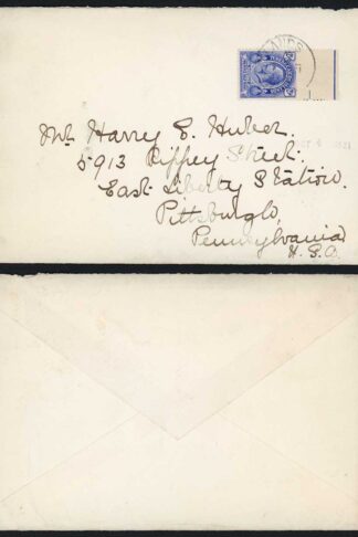 Turks and Caicos SG132 2 1/2d on Cover