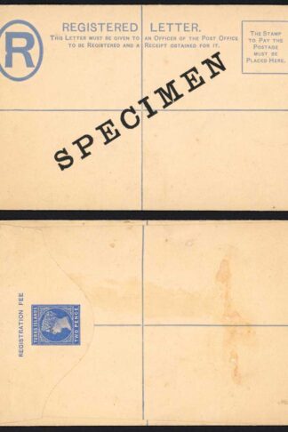 Turks and Caicos QV 2d Registered Envelope