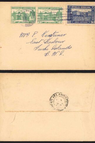 Turks and Caicos Cover from the Republica of Dominican