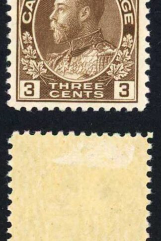 Canada SG204 3c Brown Very Fine M/M
