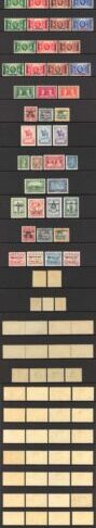 1935 Silver Jubilee Set of 249 (no Egypt Seal) M/M (some a bit toned)