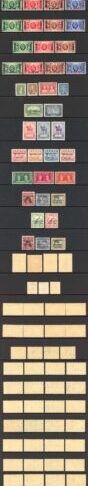 1935 Silver Jubilee Set of 249 (no Egypt Seal) M/M