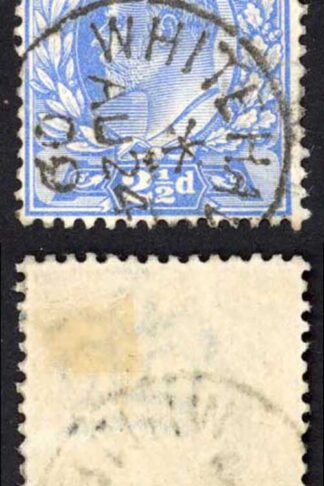 KEVII SG231 2 1/2d Pale Ultramarine DLR CDS Used