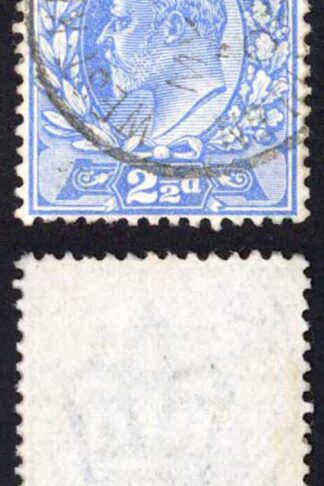 KEVII SG231 2 1/2d Pale Ultramarine DLR CDS Used