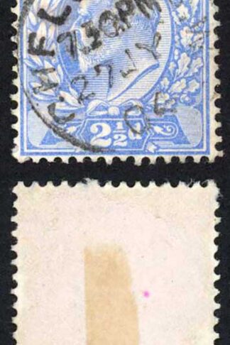 KEVII SG231 2 1/2d Pale Ultramarine DLR CDS Used